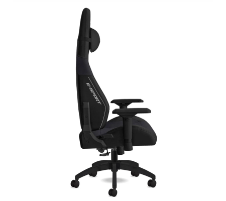 Sporte SRT Siyah Kumaş Profesyonel Oyuncu Koltuğu